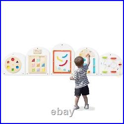 Monläurd Cloud Montessori Busy Board, Sensory Board, Interactive Toys