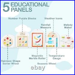 Monläurd Cloud Montessori Busy Board, Sensory Board, Interactive Toys