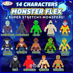 Monster Flex Stretchy Toys for Boys and Girls 14 Unique Spooky Stretch Monster