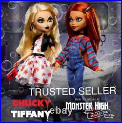 Monster High Mattel Chucky and Tiffany Skullector Doll 2023 CONFIRMED