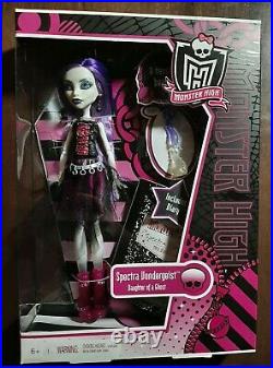 Monster High Spectra Vondergeist First Wave New In Box 2011 Retired Doll Toys