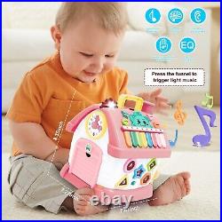 Montessori Toys for 1+ Year Old Girl Toddler Toys Age 1-2, 6-in-1 Toys with