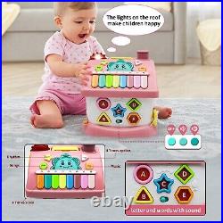 Montessori Toys for 1+ Year Old Girl Toddler Toys Age 1-2, 6-in-1 Toys with