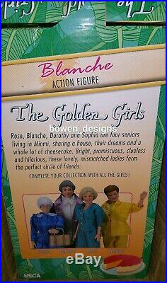 NECA Golden Girls 8Clothed 4 Action Figure Doll Set Dorothy Rose Blanche Sophia