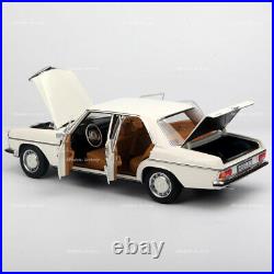 NOREV 1/18 BENZ 200 W123 Diecast Model Car Boys Girls Gifts Collection White