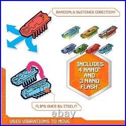 Nanotopia, Sensory Toys for Kids & Cats with Over 130 Pieces & 7 Nano Bots, T