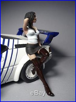 Natalia 1/18 Painted Girl Figure By Vroom For Autoart Minichamps