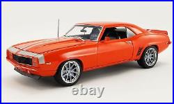 New Acme 118 Scale 1969 Chevrolet Camaro Restomod (Hugger Orange) A1805720