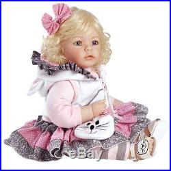 New Adora Toddler The Cat's Meow 20 Girl Weighted Doll Gift Set for Children 6+