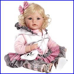 New Adora Toddler The Cat's Meow 20 Girl Weighted Doll Gift Set for Children 6+