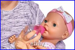 New Born Baby Doll Toy & Accessories Drink and wet functions Girls Play Set
