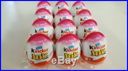 New Kinder Joy with Surprise Eggs in Toy & Chocolate For Girls 6 x Eggs