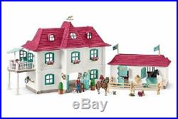 New Schleich 42416 Large Horse Stable with House Horses & Accessories Horse Club
