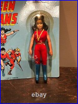 New Vintage Mego Wonder Girl 7 Figure Doll 1976 Teen Titans DC Charity Unpunch