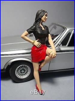 Olga 1/18 Painted Girl Figure By Vroom For Autoart Minichamps