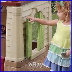 Outdoor Playhouse For Kids Toddlers Girls Toys Boys Backyard Cottage Play House