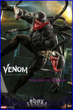 Perfect Hot Toys Mms590 Marvel Venom 1/6th Action Figure Standard Ver In Stock