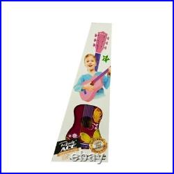 Pink Acoustic Toy Guitar Butterfly, 30 for Kids Girls Age 5 6 7 8 9 10 Gift