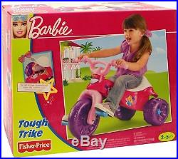 Pink Barbie Tough Trike Bike Bicycle Toys For Girls Kids Age 2 Years old and up