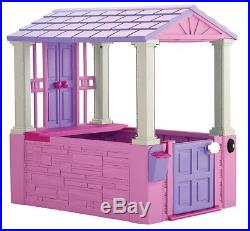 Playhouse For Kids Girls Toddler Toys Cottage Outdoor Indoor Plastic Play House