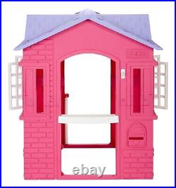 Playhouse For Little Girls 2 3 4 5 Year Olds Toddlers Princess Cottage Toy Pink