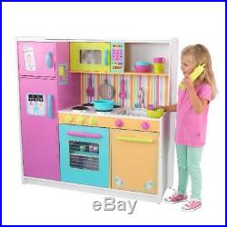 Playset Kitchen Toy Cookware Children Cooking Food Pretend Kids Girls Play Toys