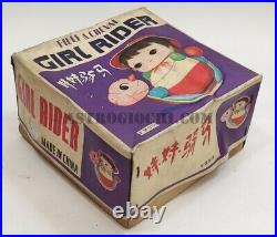 Pm 030 Pm030 Girl Rider Doll Horse Red China Vintage'60 New In Box Rare Toy