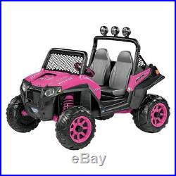 Polaris Ride on Battery Operated Riding Toys for Girls ATV Bikes for Kids