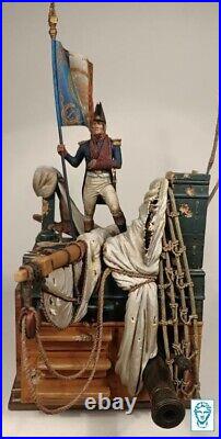 Porte-aigle sur le Redoutable Trafalgar Painted Toy Soldier Pre-Sale Museum