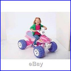 Power Wheels ATV Disney Princess Trailrider 6 Volt Ride On Toy for Girls