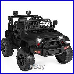 Power Wheels For Boys Girls Kids Rideon Ride On Rideable RC Truck Car W Lights