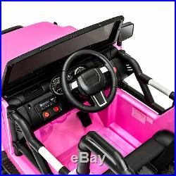 Power Wheels For Girl Jeep Electric Car Kids Ride On Toys Outdoor 12V RC Ride-On