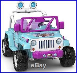 Power Wheels For Girls Jeep Rubicon Quad Ride On Toys Battery Powered Wrangler