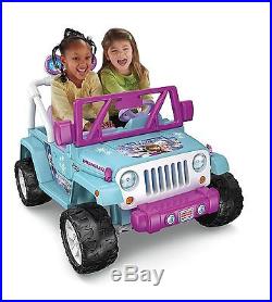 Power Wheels For Girls Jeep Rubicon Quad Ride On Toys Battery Powered Wrangler