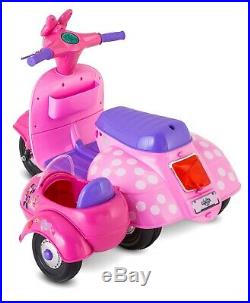 Power Wheels For Girls Minnie Mouse Ride On Toy Rideable Riding Toddler Girl New