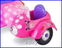Power Wheels For Girls Minnie Mouse Ride On Toy Rideable Riding Toddler Girl New