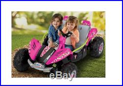 Power Wheels For Girls Outdoor Electric 2-Seater Dune Buggy Off Road All Terrain