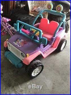 Power Wheels Jeep Shimmer & shine Edition (Girls)