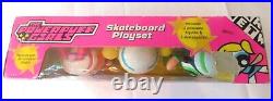 PowerPuff Girls Skateboard Playset Blossom Bubbles Buttercup Rare Vintage Toys