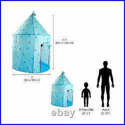 Princess Castle Play Tent, Kids Foldable Games Tent House Toy