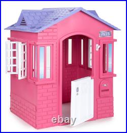Princess Cottage Playhouse For Little Girls Toddler Kids Pretend Play House Pink