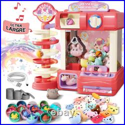 ROHSCE Claw Machine for Kids, Mini Vending Machine Toys for Girls, Arcade Gam