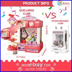 ROHSCE Claw Machine for Kids, Mini Vending Machine Toys for Girls, Arcade Gam