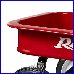 Radio Flyer 18Z 10 Inch Steel Wheels Timeless Classic Design Kids Red Wagon