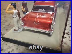 Rare Jada Toys Homie Rollerz 57 Red Chevy Bel Air Homies 1/24 Car with Figures