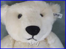 Rare Steiff #0158/50 Ltd Ed 2000 1896 LARGE white bear