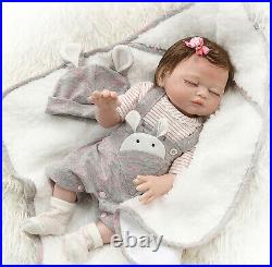 Reborn Baby Dolls Full Body Silicone Vinyl Girls Bebe Reborn Newborn Preemie Toy