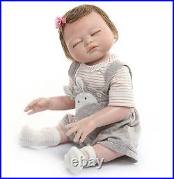 Reborn Baby Dolls Full Body Silicone Vinyl Girls Bebe Reborn Newborn Preemie Toy