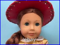 Retired American Girl Saige Doll 2013 dressed Disney Toy Story Jessie & Bullseye