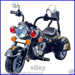 Ride On Motorcycle Durable Hog Children Gifts for Boys Girls Kids Battery Harley
